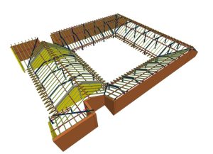 Társasház tetőtér-beépítés