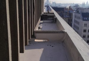 Fővárosi Törvényszék Gazdsagági Kollégium tetőszerkezete